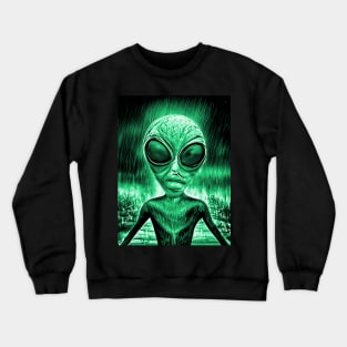 Planet X Aliens Sci-Fi NFT Collection Crewneck Sweatshirt